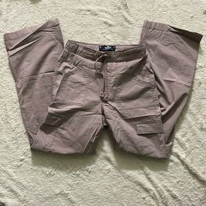 Hollister adjustable-rise baggy pants.